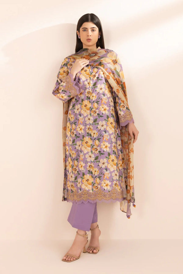 Sapphire Embroidered Lawn 3 Piece Suit SAP228