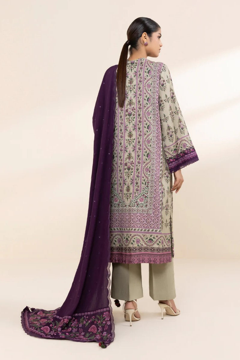 Sapphire Embroidered Linen 3 Piece Suit SAP211