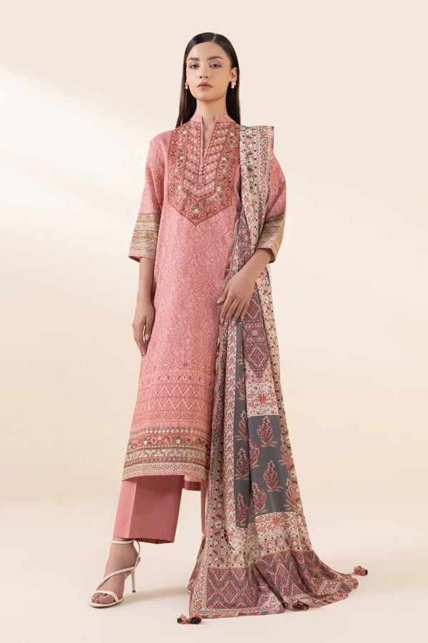 Sapphire Embroidered Linen 3 Piece Suit SAP214