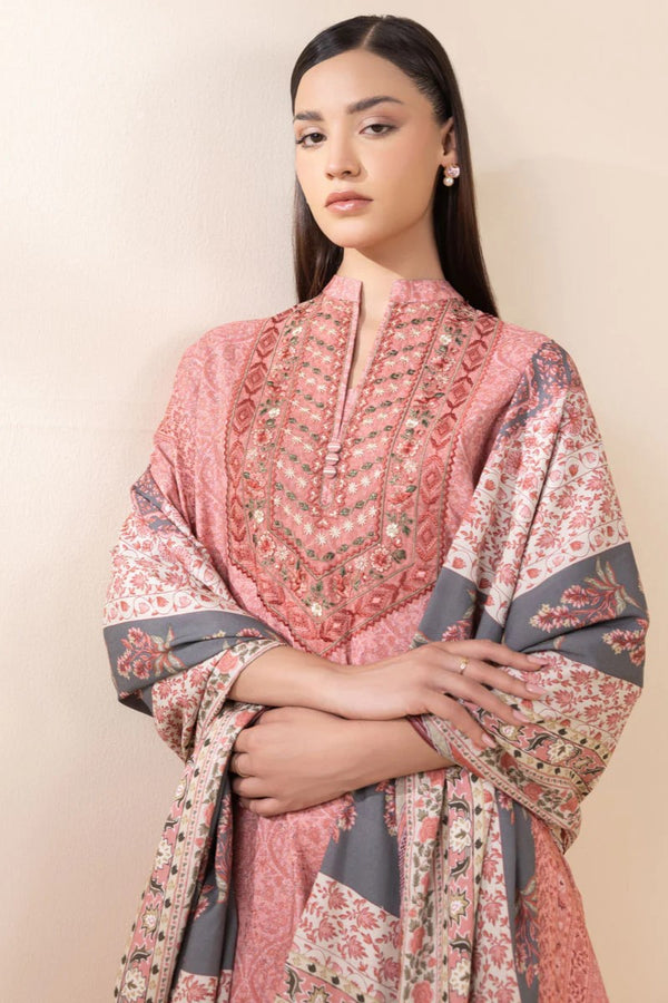 Sapphire Embroidered Linen 3 Piece Suit SAP214