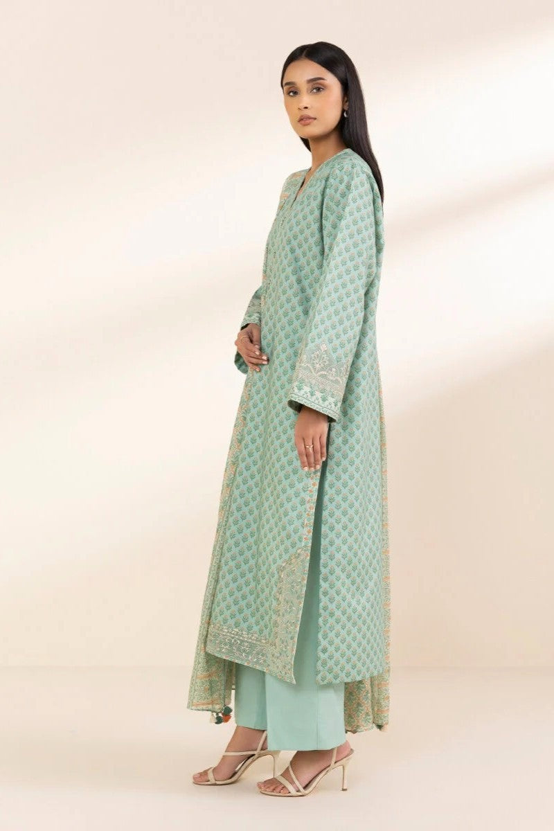 Sapphire Embroidered Lawn 3 Piece Suit SAP241