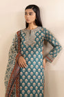 Sapphire Embroidered Lawn 3 Piece Suit SAP219