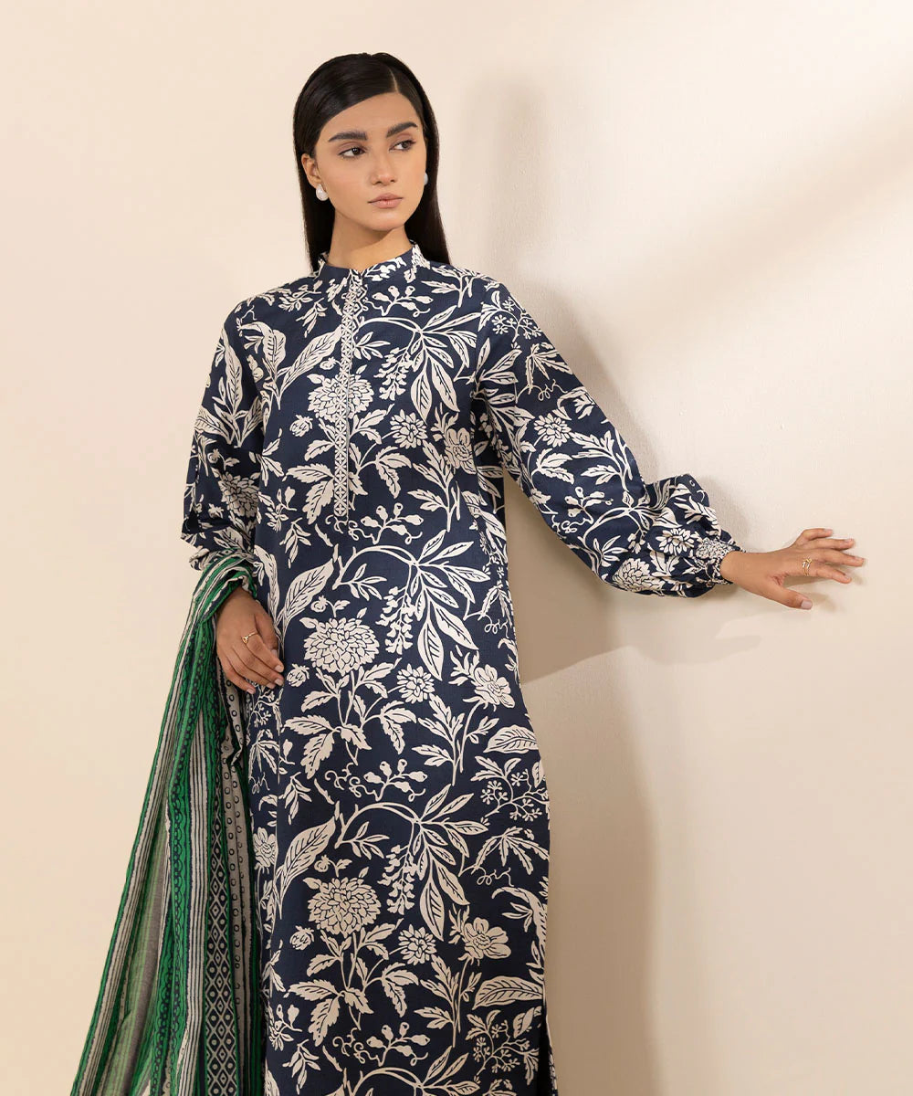 Sapphire Cambric 3 Piece Suit SAP220