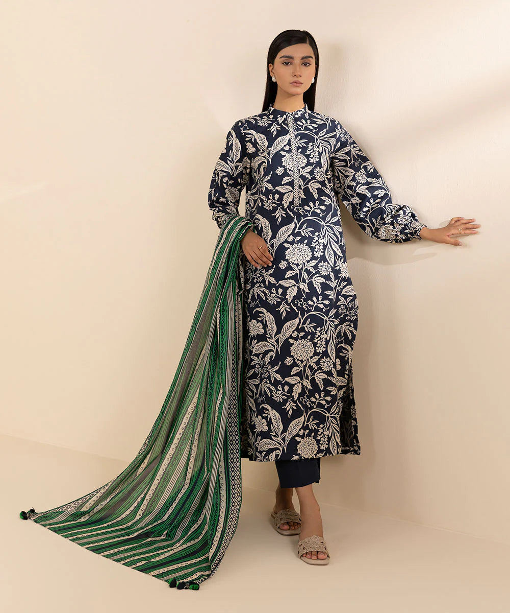 Sapphire Cambric 3 Piece Suit SAP220