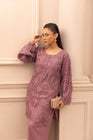 Simrans Chikankari Linen 2 Piece Co-Ord Set SIM195