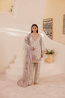 Simrans Embroidered Lawn 3 Piece Farshi Shalwar Suit SIM208