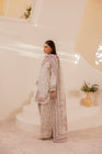 Simrans Embroidered Lawn 3 Piece Farshi Shalwar Suit SIM208