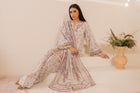Simrans Embroidered Lawn 3 Piece Farshi Shalwar Suit SIM208