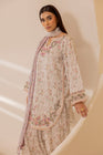 Simrans Embroidered Lawn 3 Piece Farshi Shalwar Suit SIM208