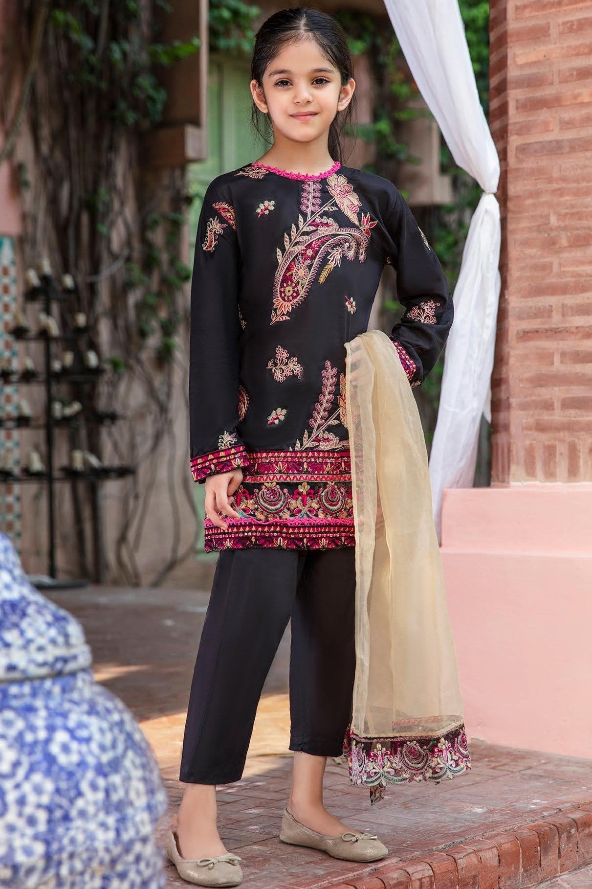 Simrans Girls Festive Lawn Pret SIM173-Designer dhaage