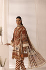 Simrans Printed Raw Silk 3 Piece Suit SIM191