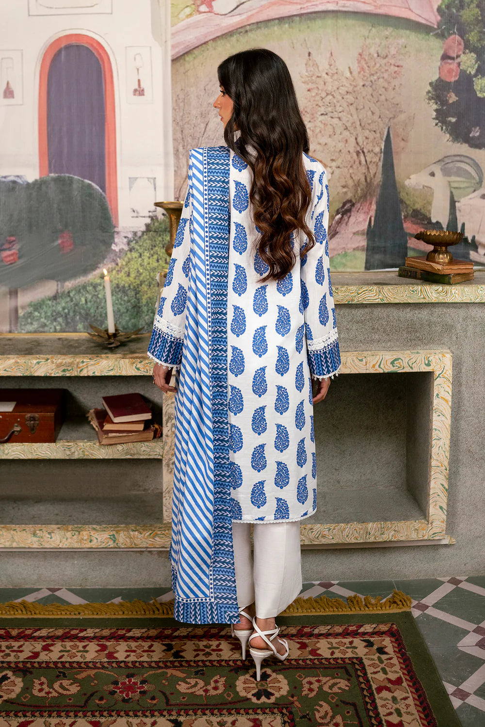 So Kamal Khaddar 3 Piece Suit SKA79