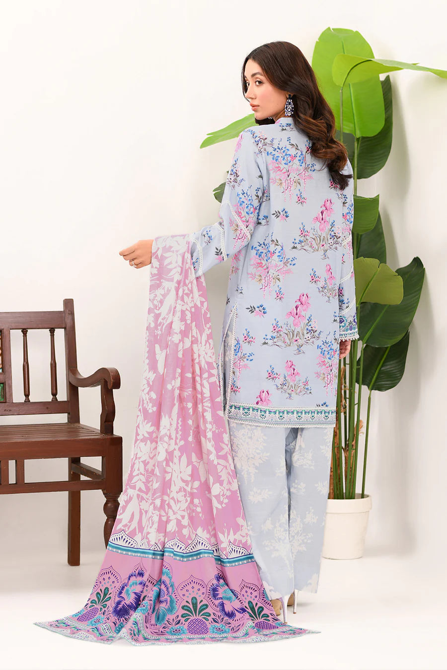 So Kamal Khaddar 3 Piece Suit SKA73