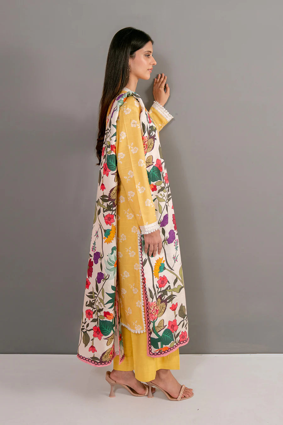 So Kamal Khaddar 3 Piece Suit SKA77