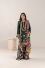 Traditional Threads Embroidered Linen 3 Piece Sharara TRA29