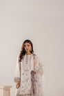 Traditional Threads Embroidered Linen 3 Piece Sharara TRA30