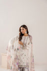 Traditional Threads Embroidered Linen 3 Piece Sharara TRA30