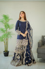 Haseens Anchal Chiffon Gharara HAS05