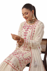 Wardah Uzair Embroidered Chiffon Gharara WAR60