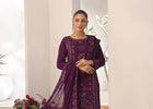 Wardah Uzair Embroidered Chiffon Gharara WAR62