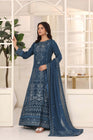Wardah Uzair Embroidered Chiffon Gown Maxi Dress WAR64