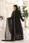 Wardah Uzair Embroidered Chiffon Gown Maxi Dress WAR66