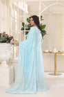 Wardah Uzair Embroidered Chiffon Gown Maxi Dress WAR67