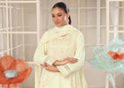 Wardah Uzair Embroidered Chiffon Gown Maxi Dress WAR65