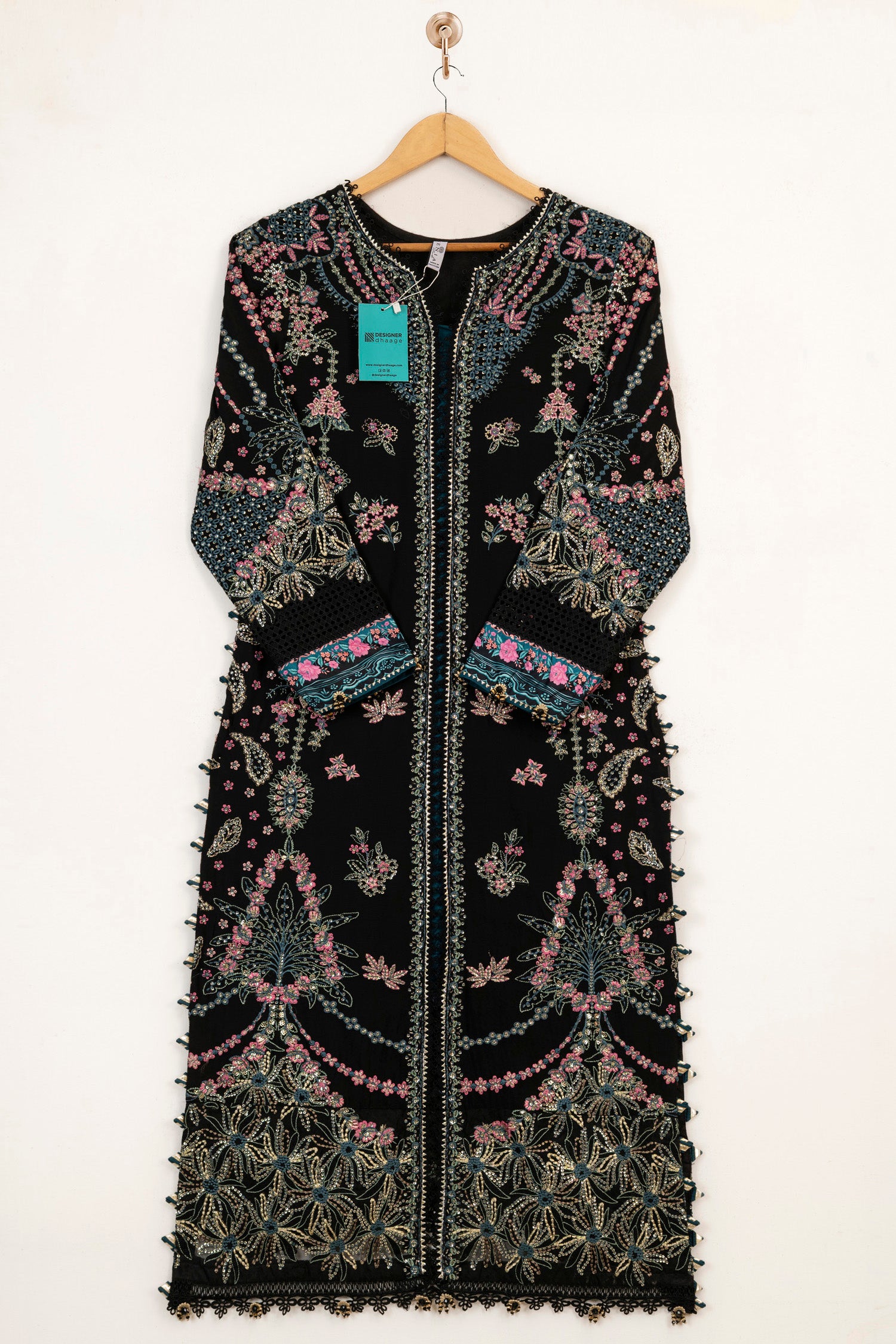 Xenia Antiha Embroidered Chiffon Formal Wear XEN07