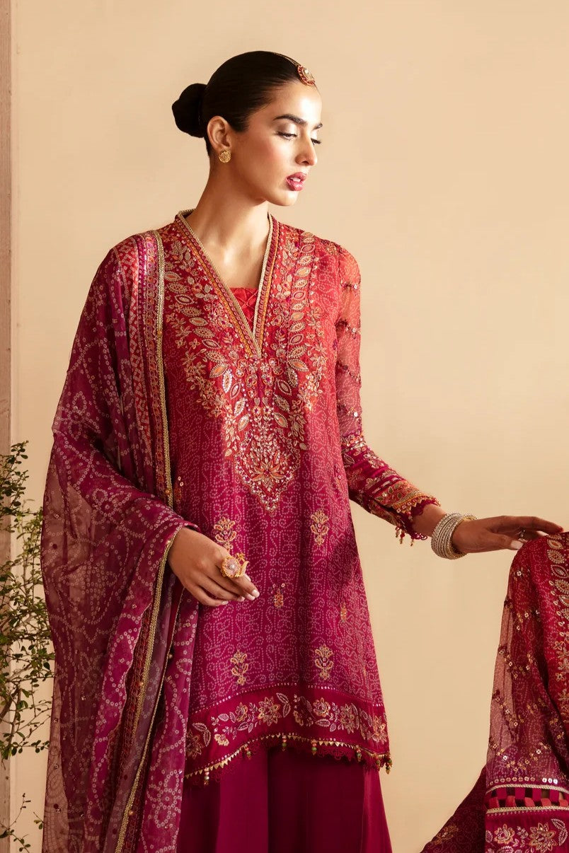 Xenia Arisa Embroidered Chiffon Formal Wear XEN03