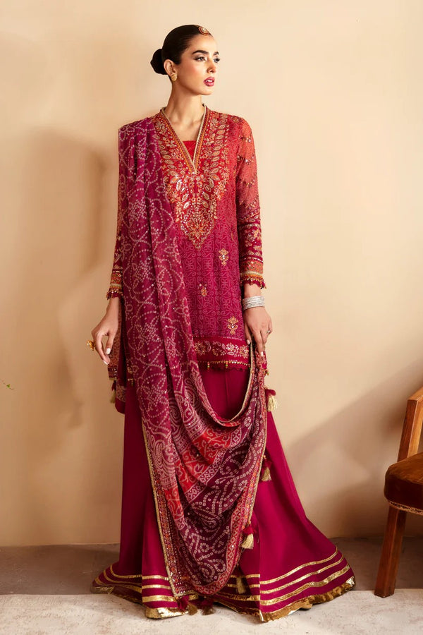 Xenia Arisa Embroidered Chiffon Formal Wear XEN03