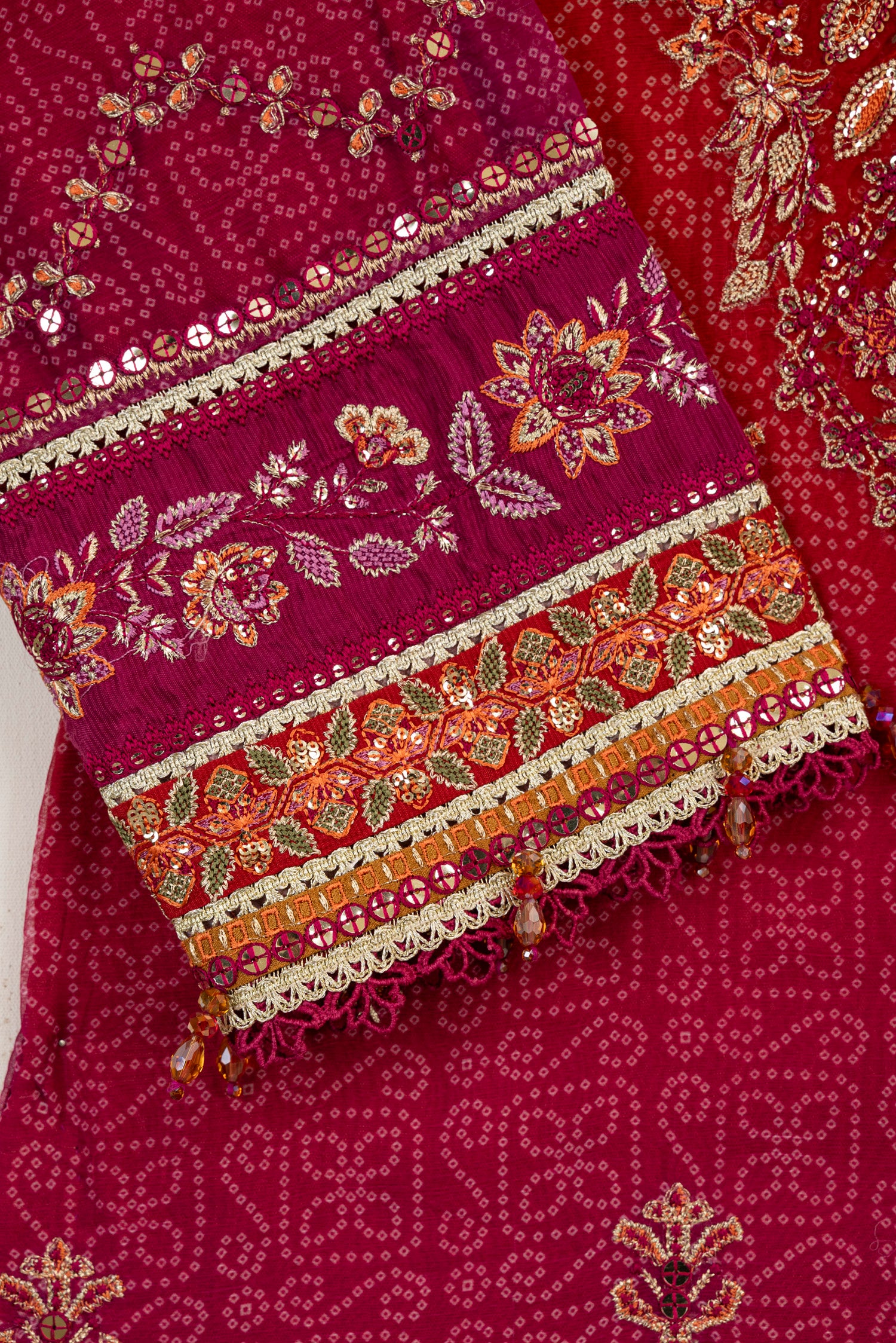 Xenia Arisa Embroidered Chiffon Formal Wear XEN03