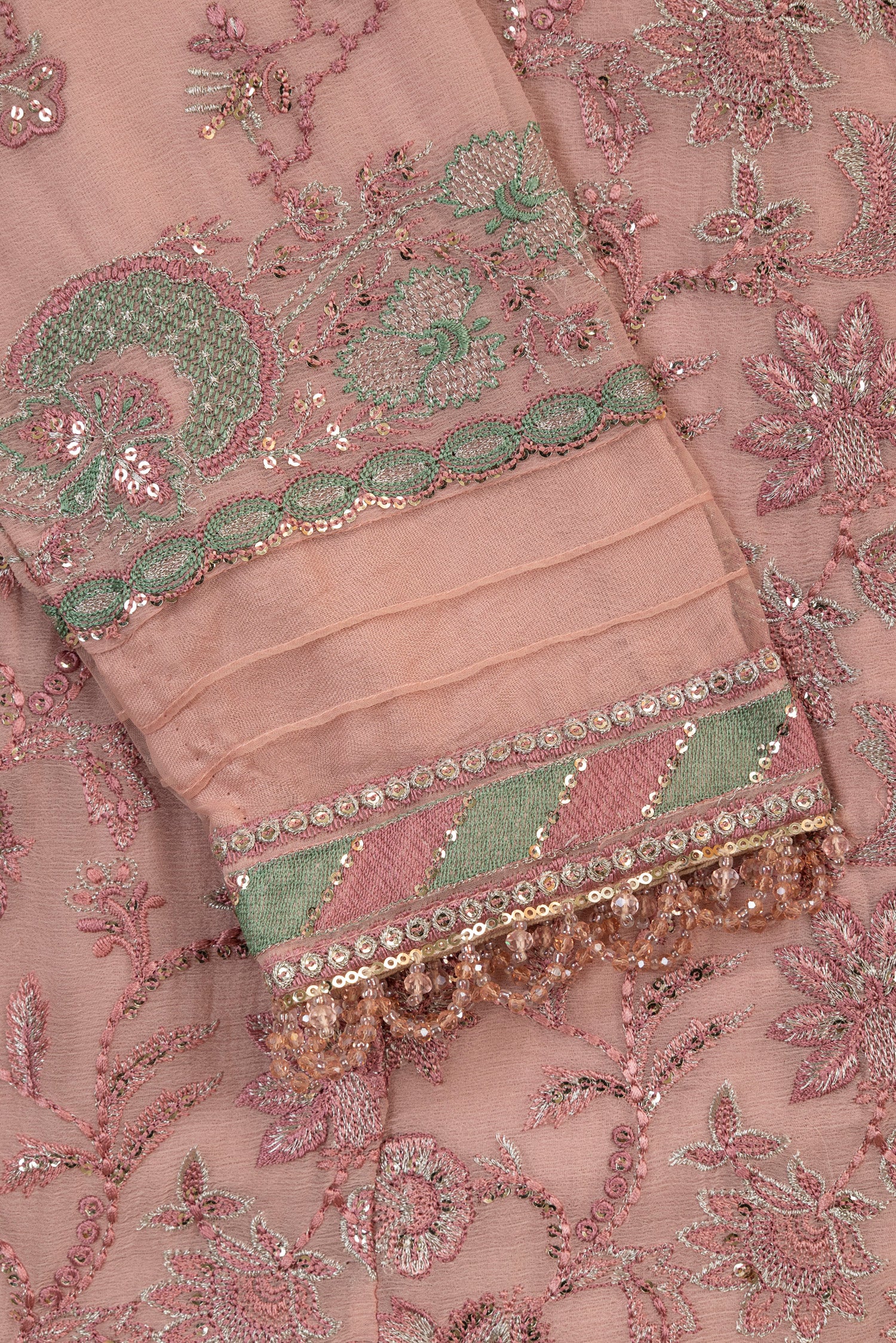 Xenia Nizha Embroidered Chiffon Formal Wear XEN05