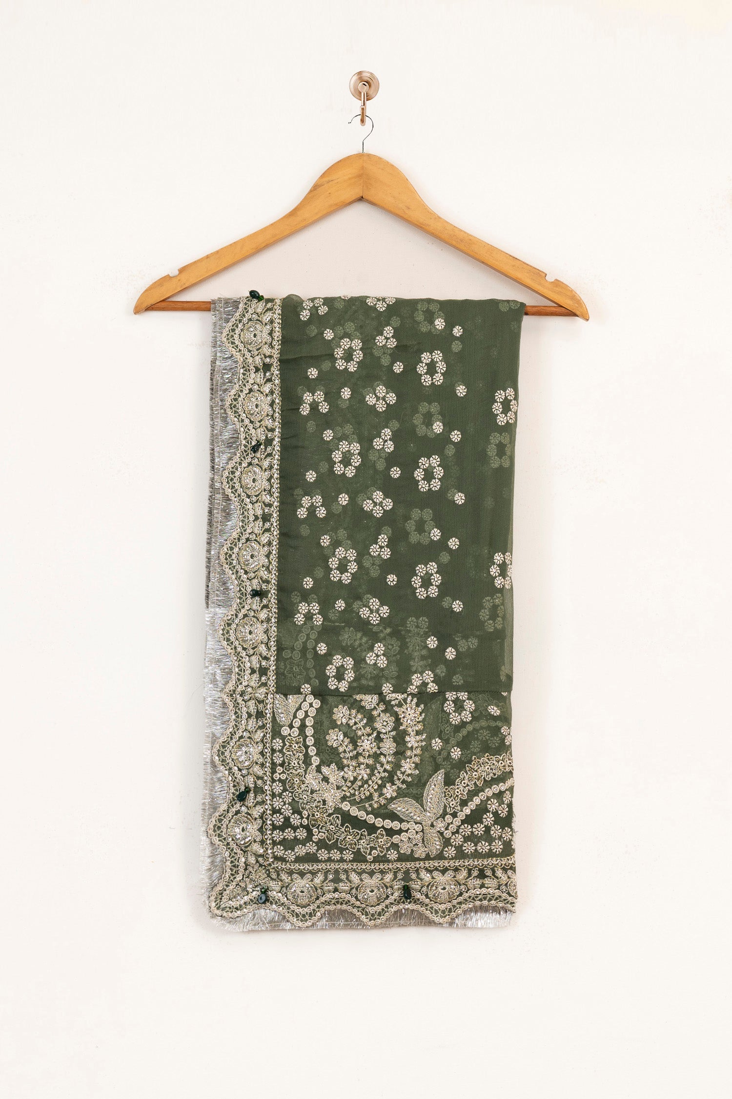 Xenia Verdura Embroidered Chiffon Formal Wear XEN06