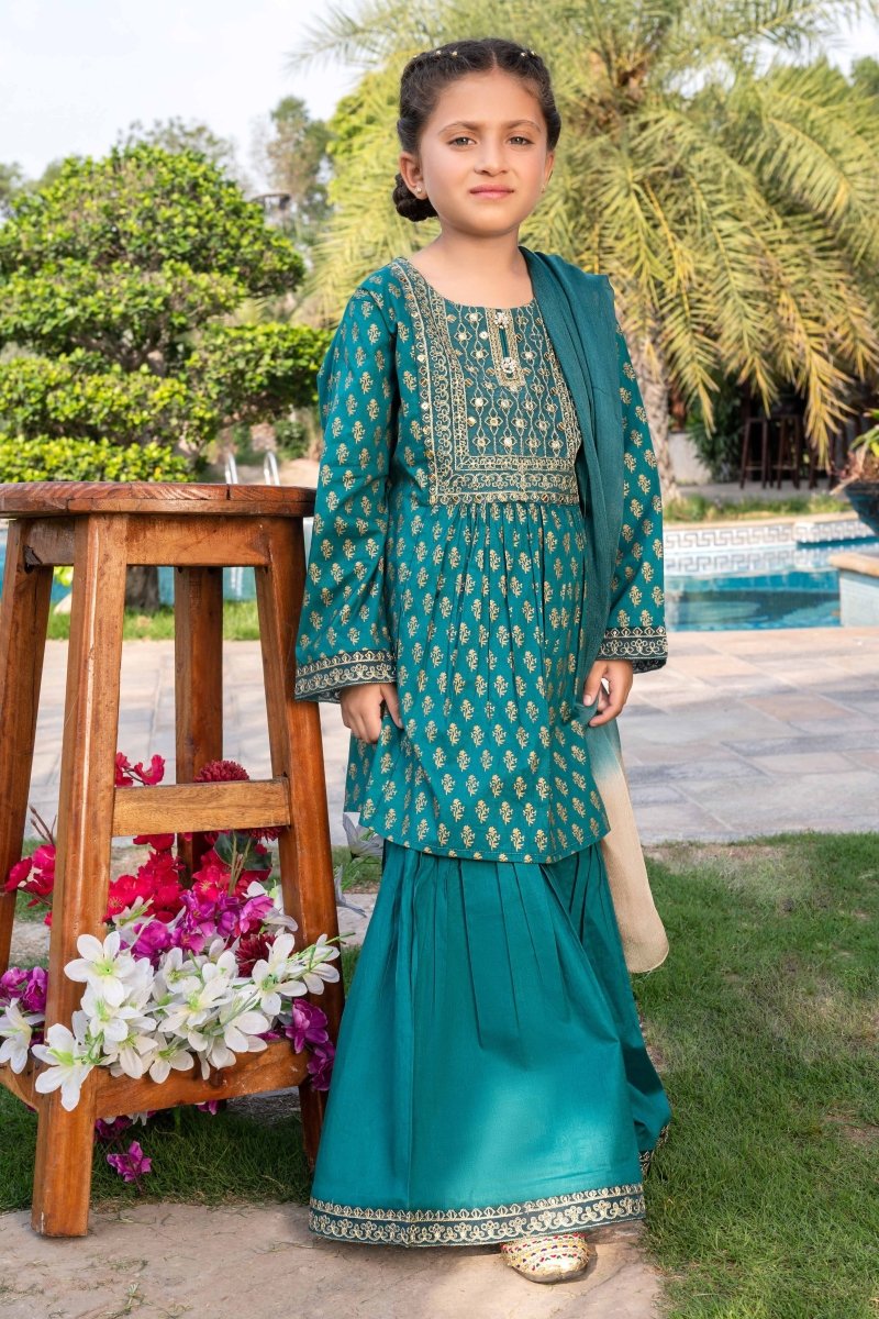 Allys Girls Pakistani Festive Party Wear ALL121-Designer dhaage