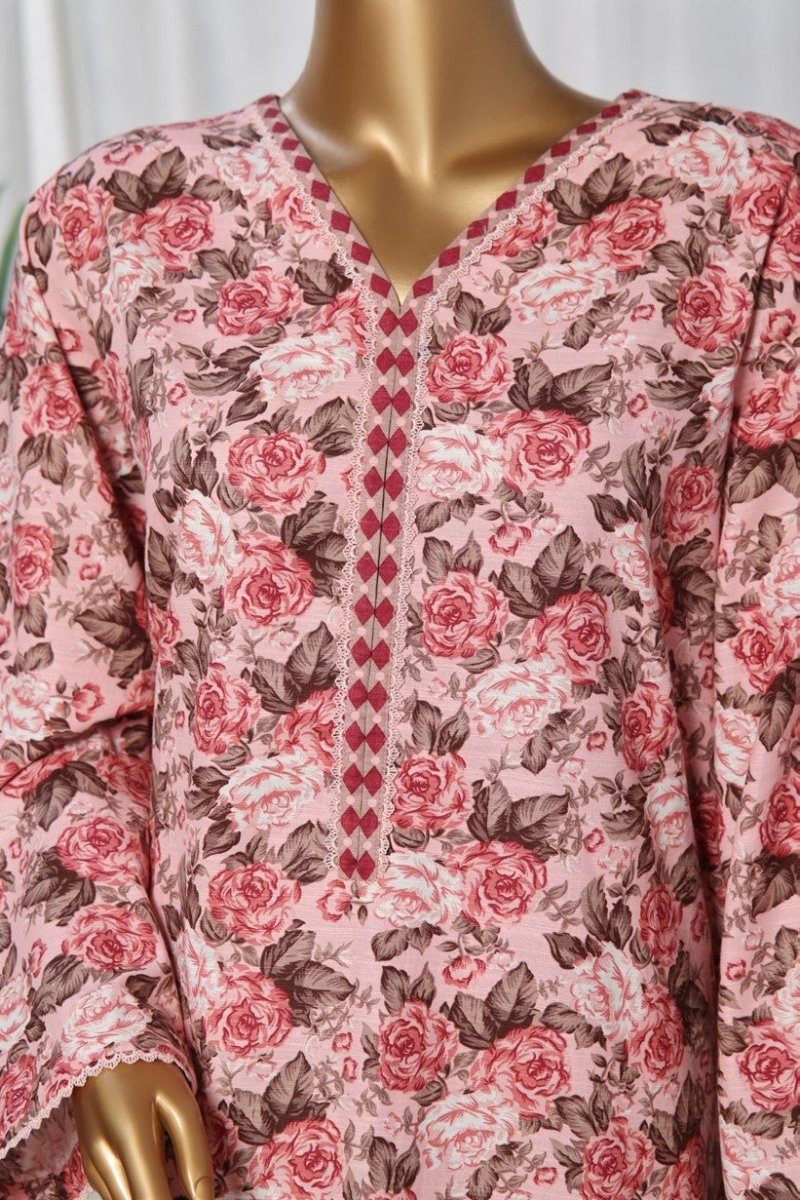 Bin Saeed Khaddar 3 Piece Suit BIN185 - Designer dhaage