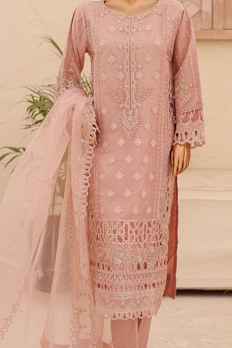 Bin Saeed Organza Party Wear Pakistani Suit BIN151 Bin Saeed Organza Party Wear Pakistani Suit BIN151
