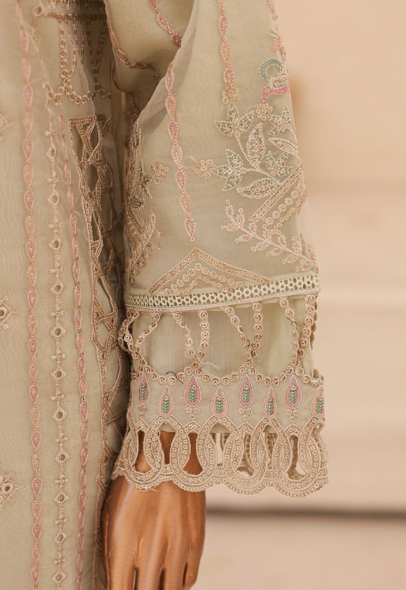 Bin Saeed Organza Party Wear Pakistani Suit BIN152-Designer dhaage
