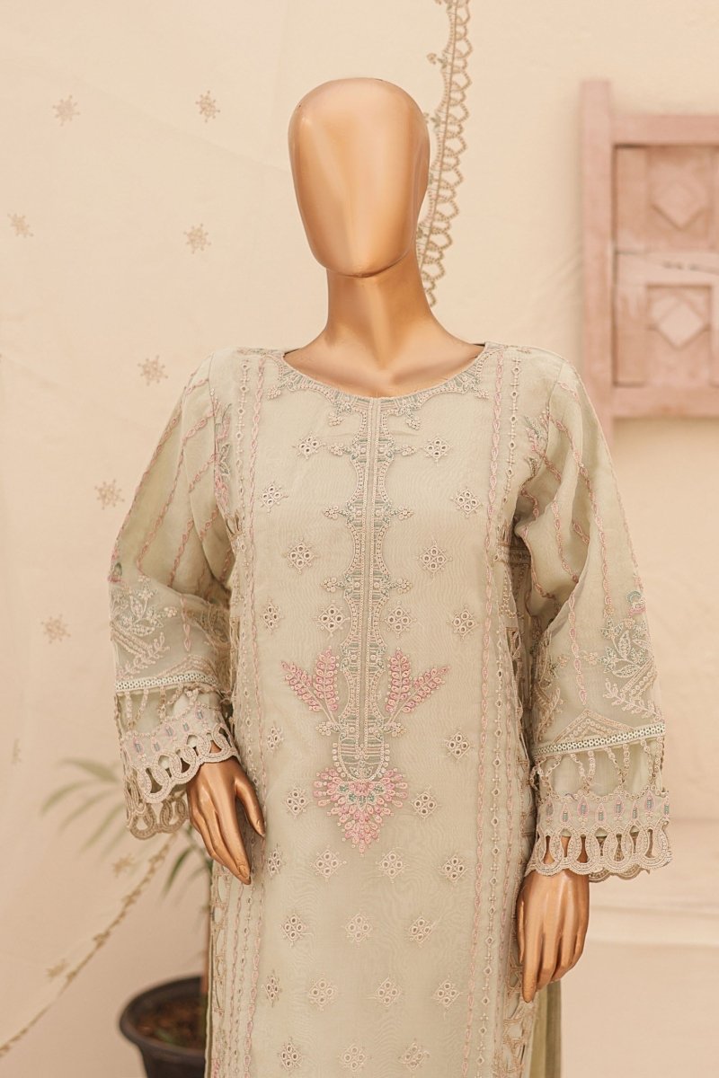 Bin Saeed Organza Party Wear Pakistani Suit BIN152-Designer dhaage