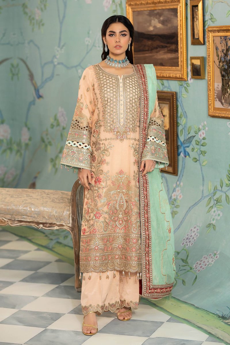 Imrozia Festive Organza Party Wear Zephyr IMR182-Designer dhaage