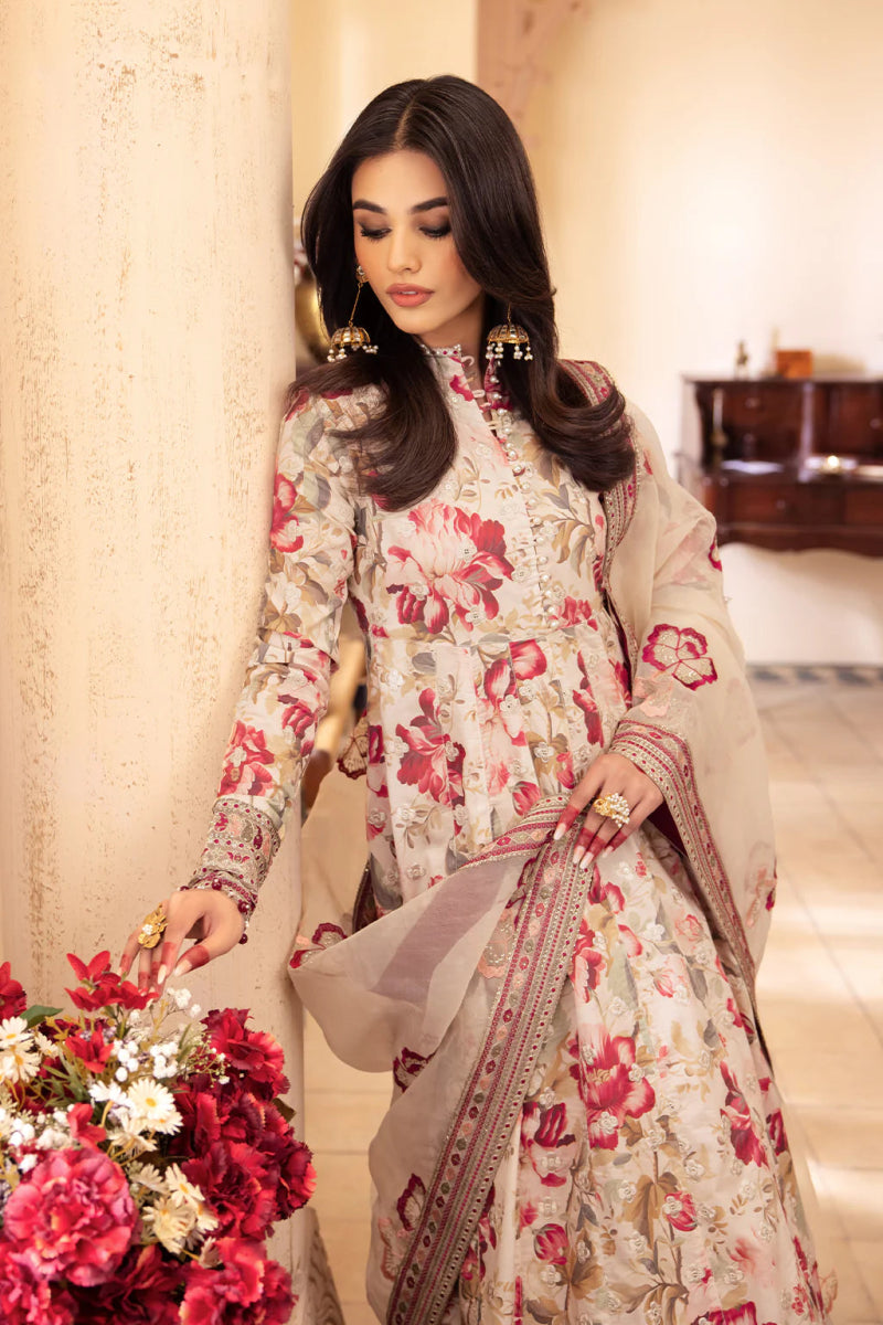 Iznik Embroidered Lawn 3 Piece Dress 51