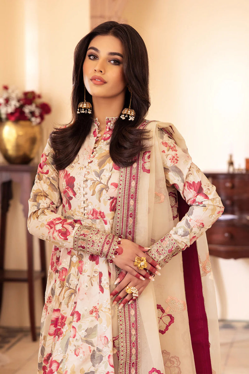 Iznik Embroidered Lawn 3 Piece Dress 51