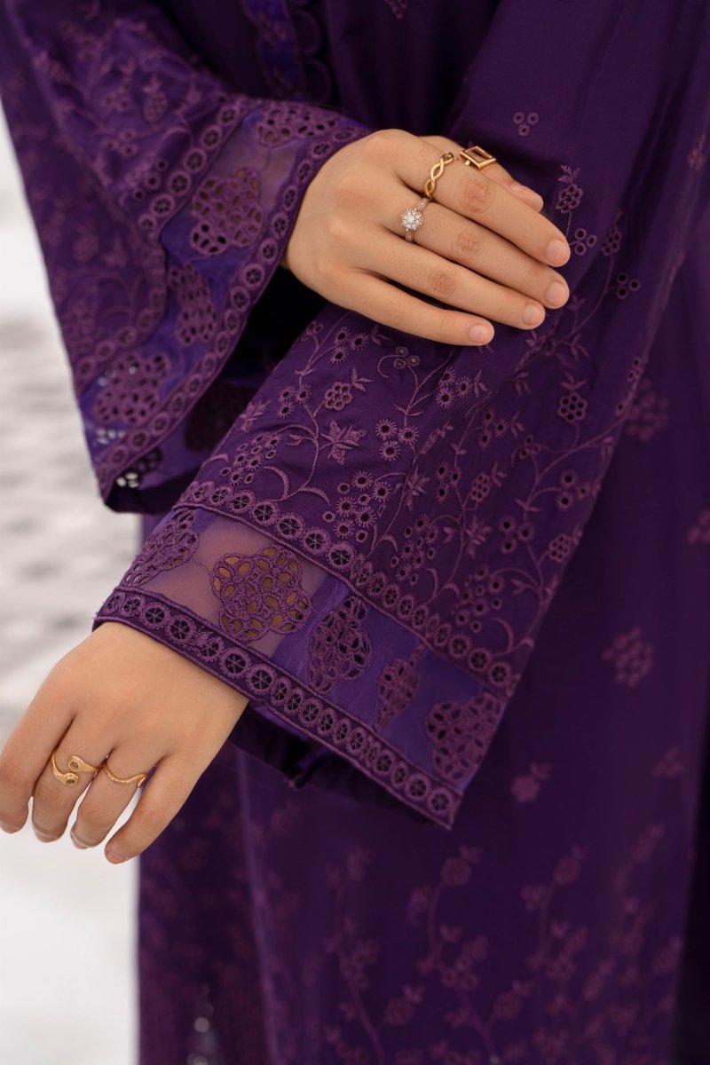 Karma Embroidered Chikankari Cotton Lawn Suit KAR125 - Designer dhaage