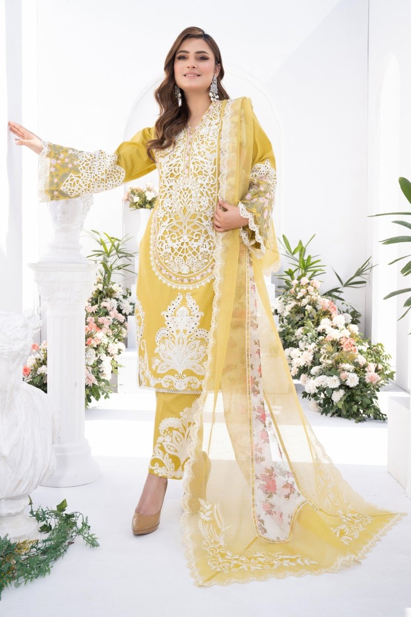 Karma Embroidered Pakistani Eid Suit KAR74-Designer dhaage