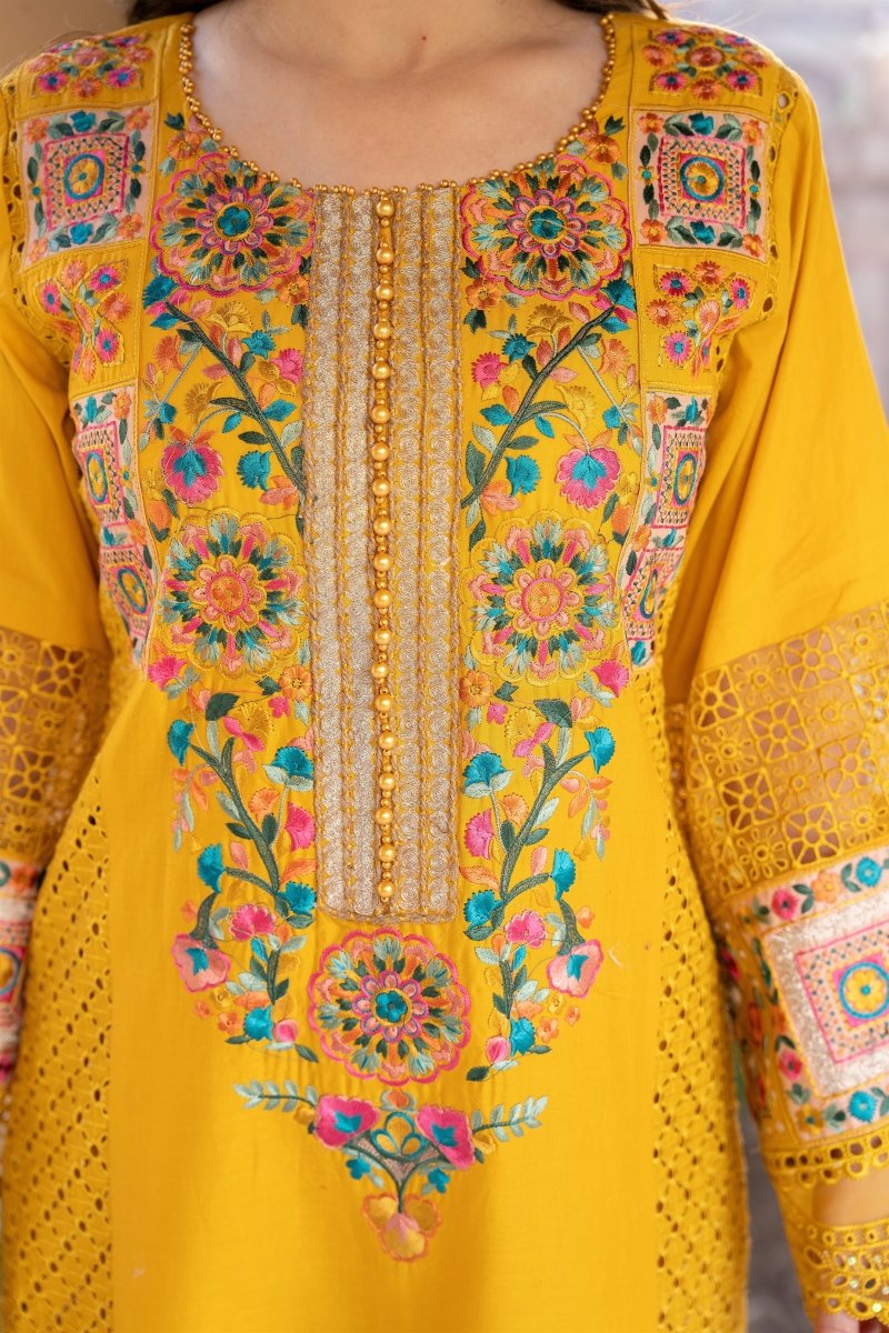 Karma Embroidered Pakistani Eid Suit KAR80-Designer dhaage