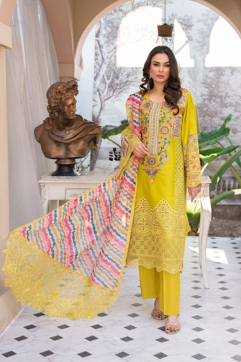 Karma Embroidered Pakistani Eid Suit KAR81-Designer dhaage