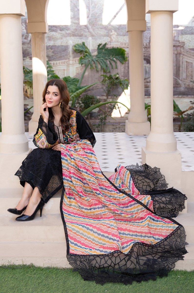 Karma Embroidered Pakistani Eid Suit KAR82-Designer dhaage