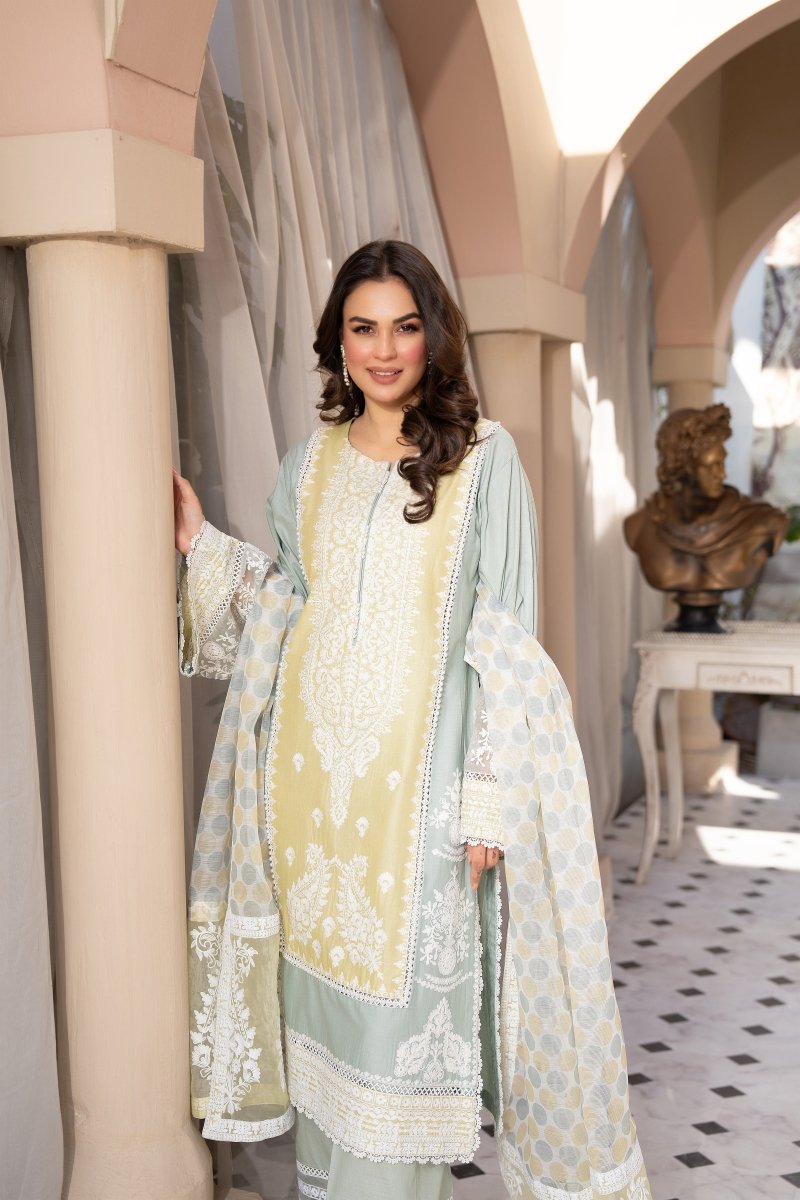 Karma Embroidered Pakistani Eid Suit KAR86-Designer dhaage