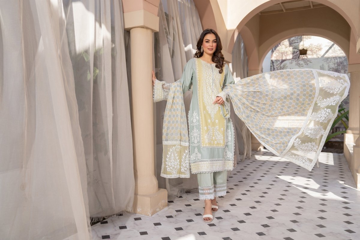 Karma Embroidered Pakistani Eid Suit KAR86-Designer dhaage