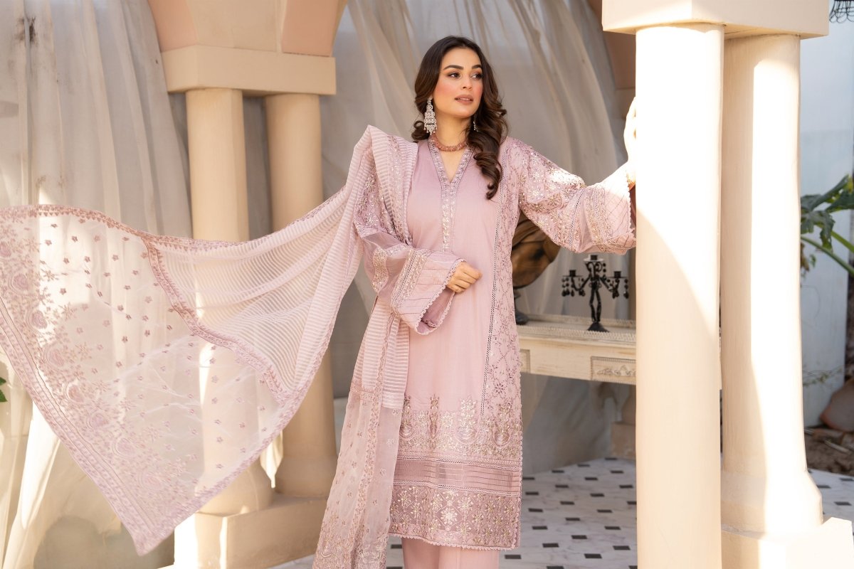 Karma Embroidered Pakistani Eid Suit KAR89-Designer dhaage